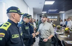 El Presidente Abelardo De La Espriella.