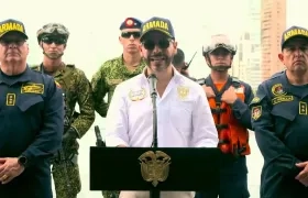 El Presidente Abelardo De La Espriella.