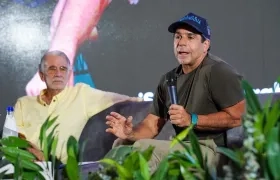 El gobernador Eduardo Verano y el alcalde Alejandro Char.