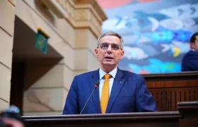 El ministro de Hacienda, Miguel Gómez Martínez. 