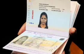 Imagen del pasaporte.