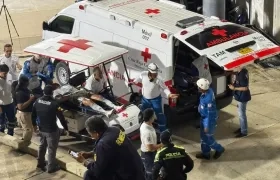El portero uruguayo tuvo que abandonar el estadio en una ambulancia.