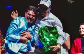Eli García, ganador de la primera edición de Talento de Barrio. 