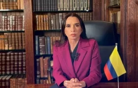 La Embajadora de Colombia en Estados Unidos, María Consuelo Araujo.