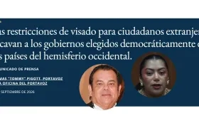 Comunicado de Departamento de Estado / Euclides Torres y Martha Peralta.