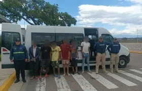Extranjeros expulsados. 