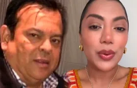 El empresario Euclides Torres y  Martha Peralta