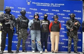 La esposa y la hija de alias 'Fito'.