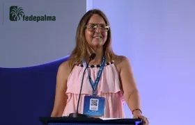 Catalina Convers, presidenta de la Junta Directiva de Cenipalma. 