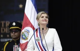 La presidenta de Costa Rica, Laura Fernández Delgado.