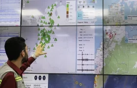 El coordinador de la Red Sismológica Nacional de Colombia del Servicio Geológico Colombiano (SGC), Freddy Tovar.