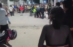 Escena del crimen. 