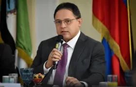 Honorio Henríquez, presidente del Senado.