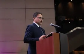 El presidente del Senado, Honorio Henríquez.