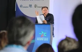 Indalecio Dangond, ministro de Agricultura.