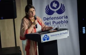 La Defensora del Pueblo, Iris Marín.