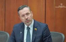 Jaime Andrés Beltrán, ministro de Vivienda.