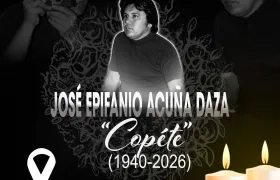 José Epifanio Acuña Daza, más conocido como 'Copete'.