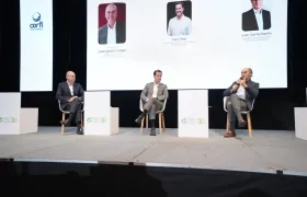 José Ignacio López, Frank Pearl y Tomás González.
