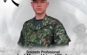 El soldado profesional José Manuel López Villada.