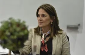 La ministra de Salud, Ana María Vesga.