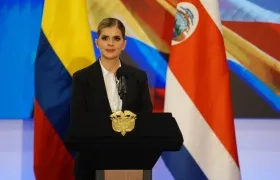 La presidenta de Costa Rica, Laura Fernández Delgado.