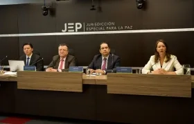 Magistrados de la JEP.