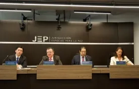 Magistrados de la JEP.