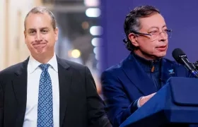 Mario Diaz-Balart y Gustavo Petro.