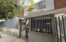 Fachada de Medicina Legal en Barranquilla.