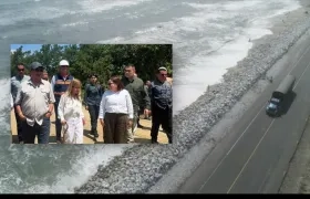 MinTransporte, MinAmbiente y Gobernadora del Magdalena