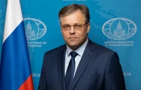 Embajador especial del Ministerio de Exteriores de Rusia, Rodión Miroshnik.