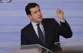 Ministro del Interior, Rodrigo Lara.