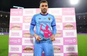 El portero colombiano Álvaro Montero.
