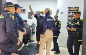 Operativo de Migración Colombia.