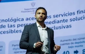 Pablo Rivas Herazo, superintendente Financiero. 