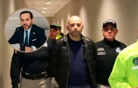 Fredy Castillo Carrillo, alias ‘Pinocho’, y el Presidente Abelardo De La Espriella. 