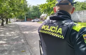 Uniformado de la Policía.