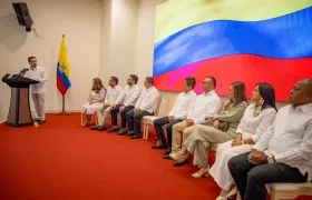 Posesión de los magistrados del Consejo Nacional Electoral.