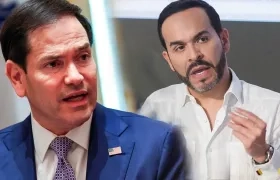El secretario de Estado de EE.UU., Marco Rubio, y el Presidente Abelardo De La Espriella.