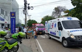 Imagen de la emergencia.