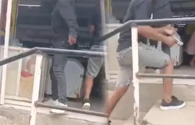 Imágenes de uno de los ataques a bala.