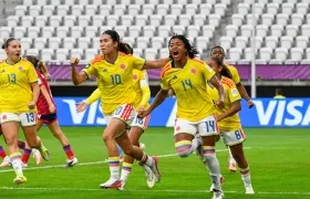 Imagen de referencia de las jugadoras colombianas.