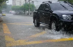 Temporada de lluvia en Barranquilla. 