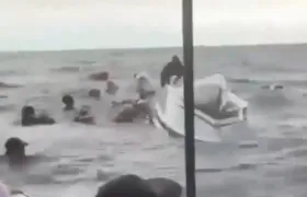 Los turistas afectados.