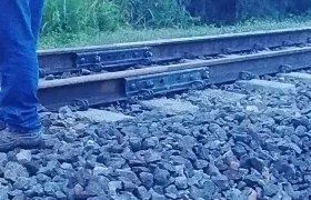El tramo arreglado.