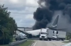 Avión de carga de Amazon. 