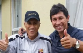 Jorge Bermúdez, padre e hijo, este último conocido como 'El Patrón'.