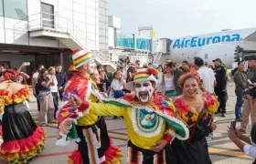 El Garabato llevó su color a Madrid. 