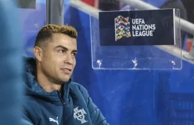 Cristiano Ronaldo, delantero de la selección portuguesa. 